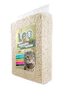 Leo - naturalny żwirek dla kotów bez dostatku substancji zapachowych