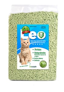 Żwirek dla kota o zapachu zielonej herbaty